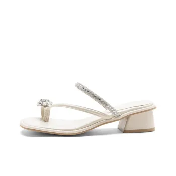 AGSDON Crystal Flip Flops Women's