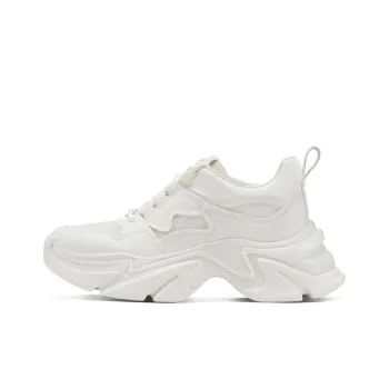 GG CC Chunky Sneakers Women's Low Top White