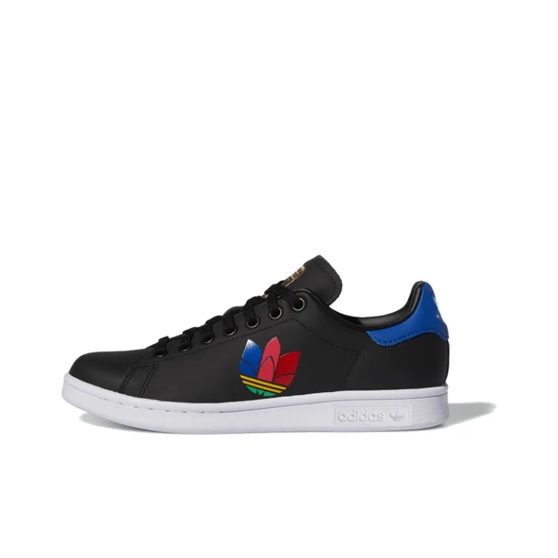 Adidas Stan Smith Colorful Trefoil Black Women's-0