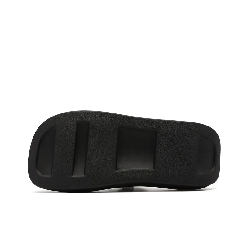 TRUMPPIPE Slide Slippers Men's Black-4