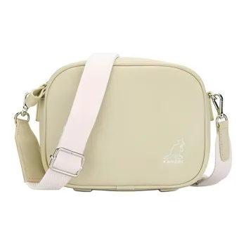 KANGOL Synthetic Leather Shoulder Bag Crossbody Bag Women's Green