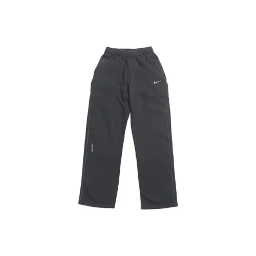 Nike x NOCTA Knitted Sports Pants Men's Gray