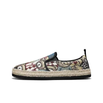 Bull charm Espadrilles Men Dark Blue/Light Blue