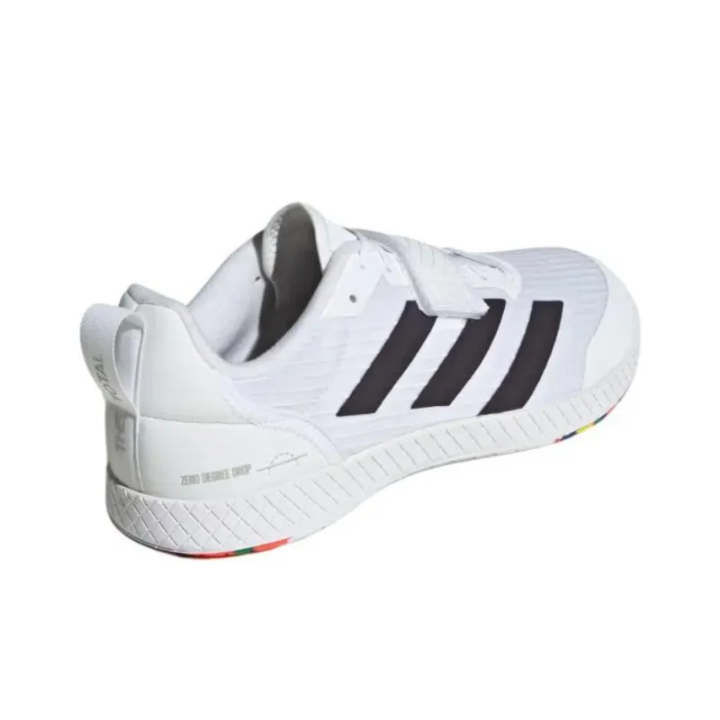 Adidas The Total Slip-Resistant Low-Top Training Shoes Unisex White Black Gray-2