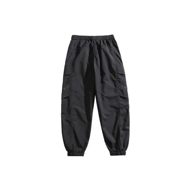 Jeep Elastic Cuff Loose Fit Workwear Sweatpants Casual Windbreaker Pants Unisex-1