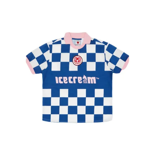 Ice Cream Soccer Jerseys Unisex Blue