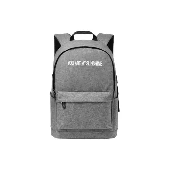 Yohji Kimura Oxford Backpack Medium Size Unisex Black/Gray