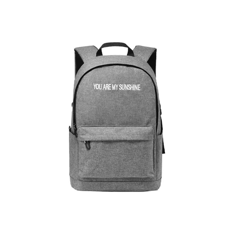 Yohji Kimura Oxford Backpack Medium Size Unisex Black/Gray-0
