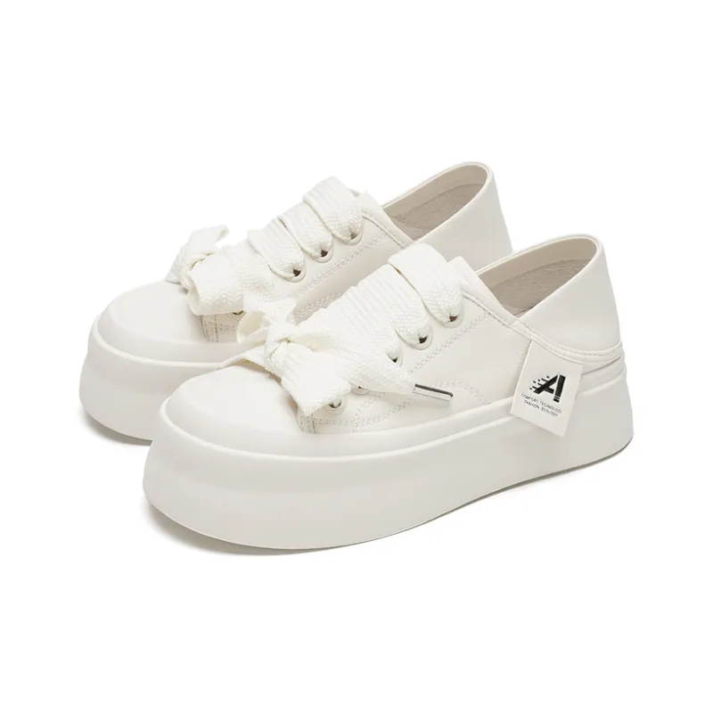 AOKANG Casual Shoes Women's Low Top Dusty Pink/Ecru-6