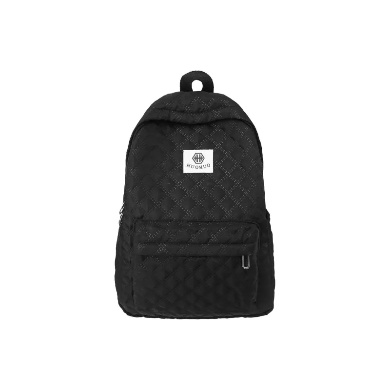 KAKAXI Nylon Backpack Unisex White/Black/Gray/Pink/Coffee/Purple-1