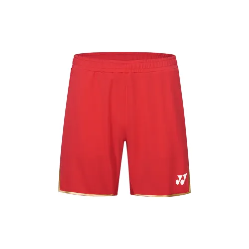 YONEX Sports Shorts Men Diamond Red