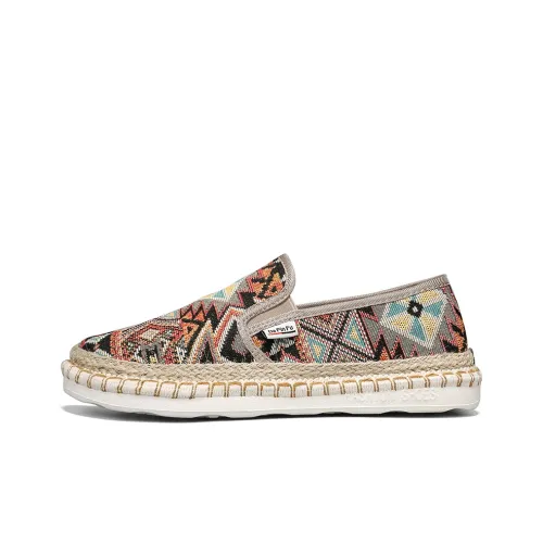 Bull charm Espadrilles Men Brown/Yellow