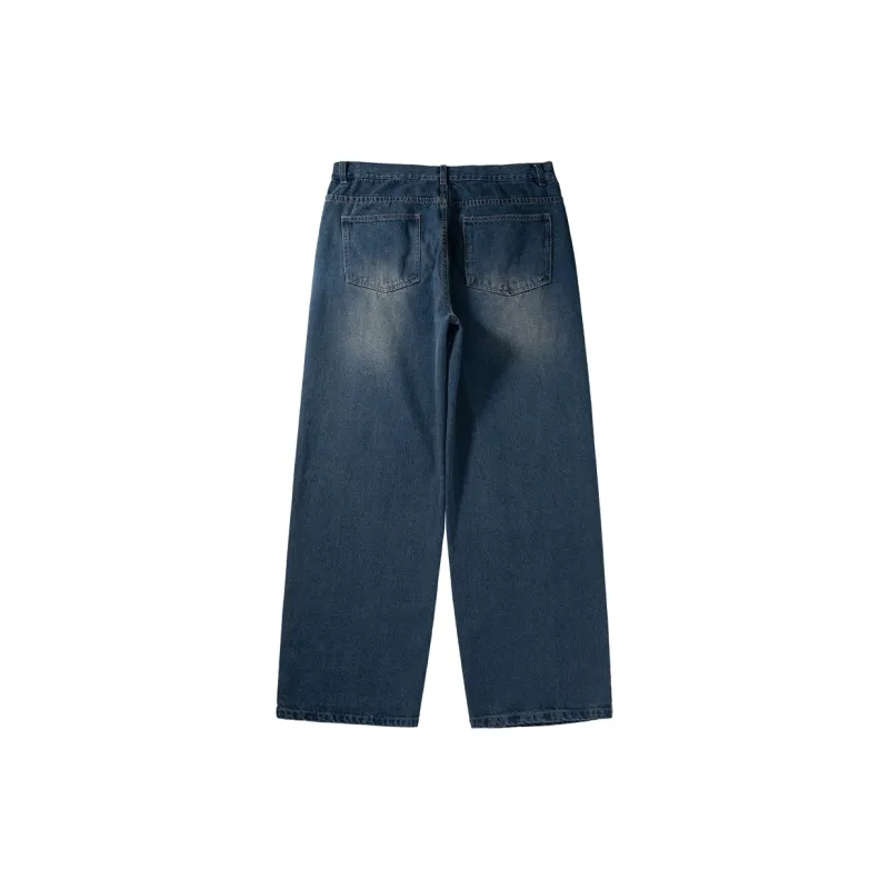 BORDERLESS BDLS Jeans Unisex Blue-1