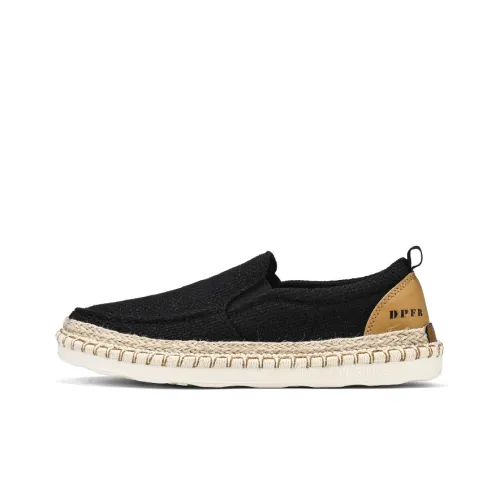 Bull charm Espadrilles Men Black/Gray/Beige