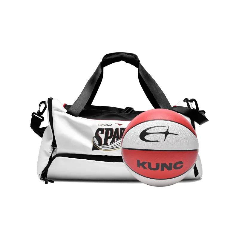 Sijue PU Basketball Red White Size 7 Training Unisex-5