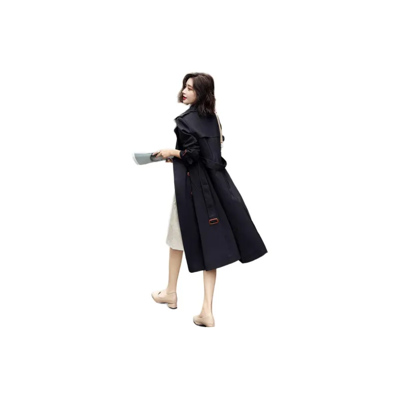 Yi Mengyuan Trench Coat Women's-4