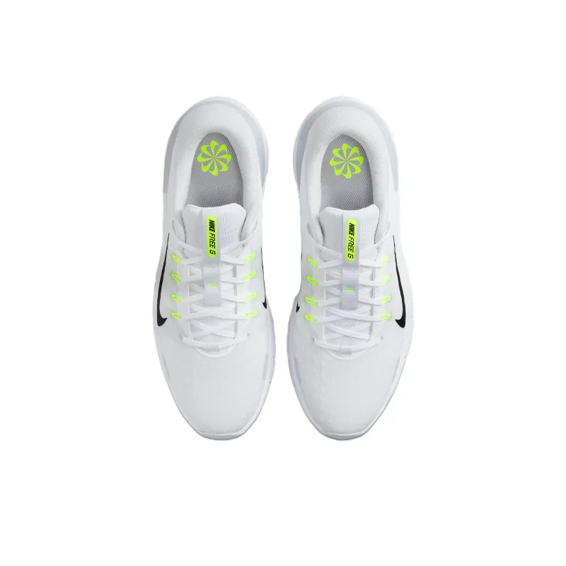 Nike Free Golf Next Nature White Pure Platinum Wolf Grey Black-3