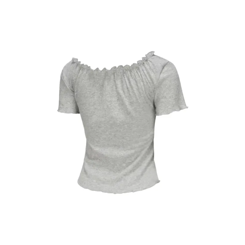 Beautiful Wardrobe T Shirt Women's Gray-1