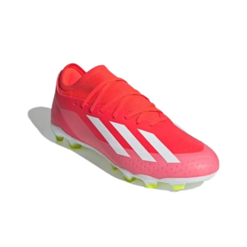 Adidas X CRAZYFAST LEAGUE Artificial Ground Anti Slip Wear Resistant Soccer Shoes Men's Red White-2
