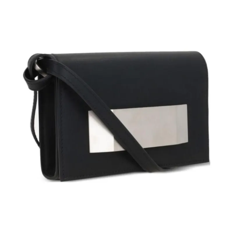 RICK OWENS Porteville Leather Clutch-1