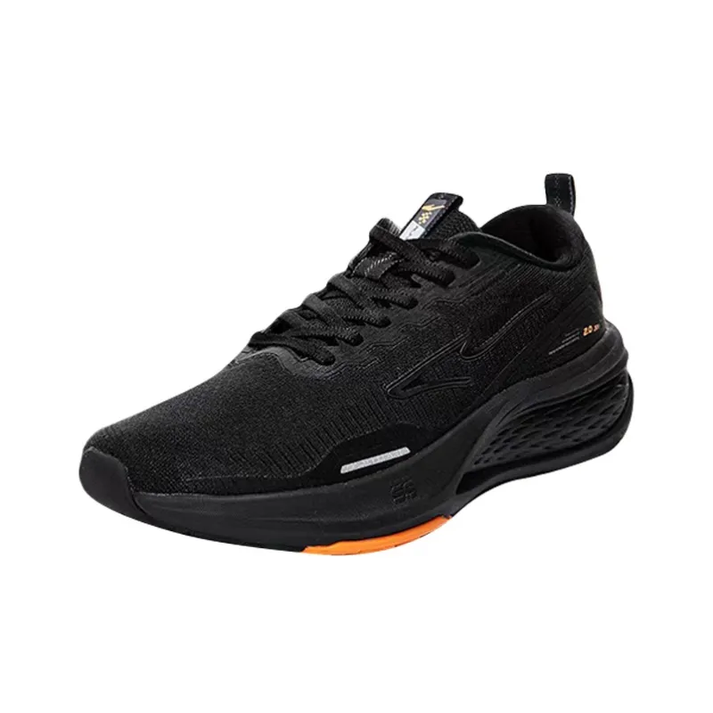 Erke Bullets Low Top Running Shoes Men's Jet Black-2