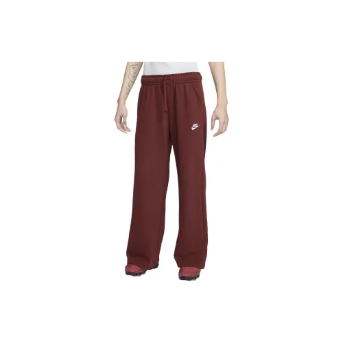 Nike Sportswear Club Casual Pants Women's Deep Team Red/White