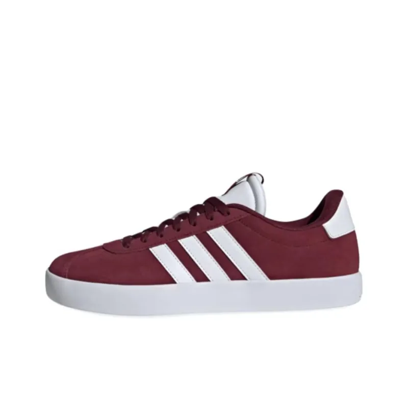 Adidas VL COURT 3.0 3.0 Wear resistant And Lightweight Low Top Skateboard Shoes Unisex Red White-0