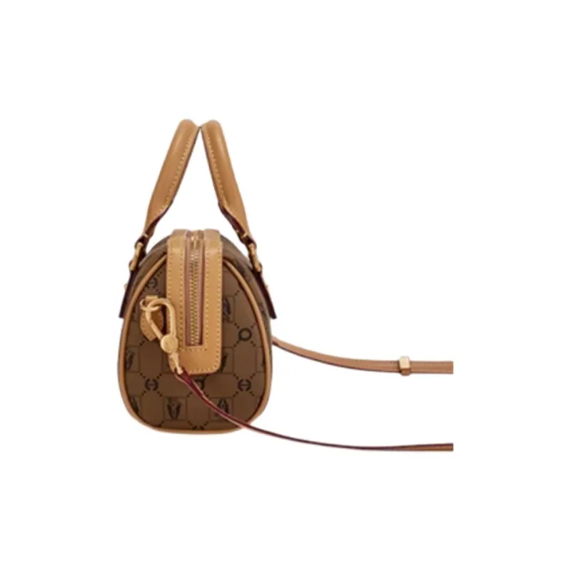 Hush Puppies Cow Leather With PVC Leather Shoulder Bag, Crossbody Bag Trumpets Women's Multicolor-3