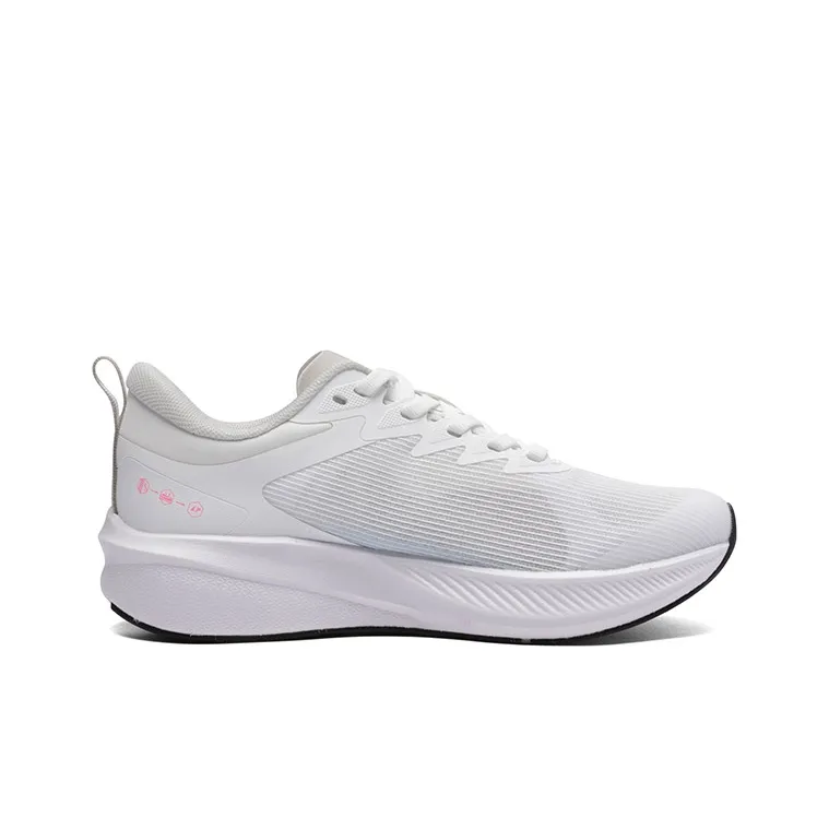 LPMX Cushioning Breathable Supportive Impact Resistant Low Top Running Shoes Unisex Pink-1