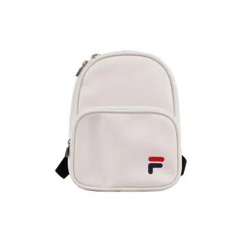 FILA Leather Backpack Mini Unisex Ecru
