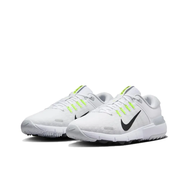 Nike Free Golf Next Nature White Pure Platinum Wolf Grey Black-2