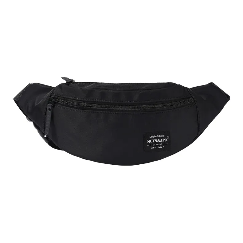 Yohji Kimura Oxford Crossbody Bag, One Shoulder Sling Bag Trumpets Men's Camouflage Black/Black-8