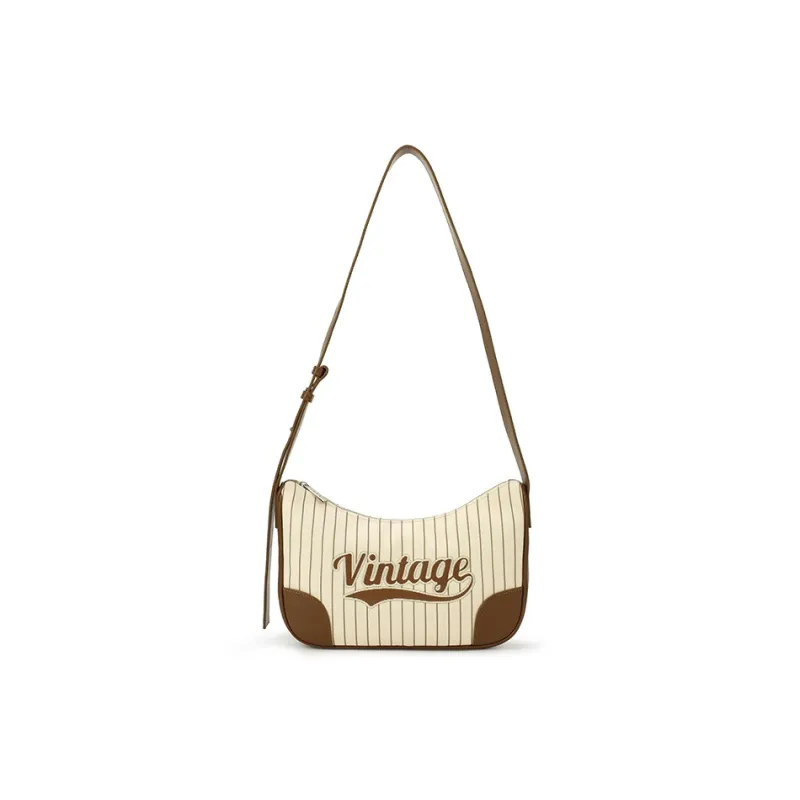 VFVF BAG OFFICAL PU Stitched Canvas Bag, Shoulder Bag, Crossbody Bag Unisex Multicolor-5