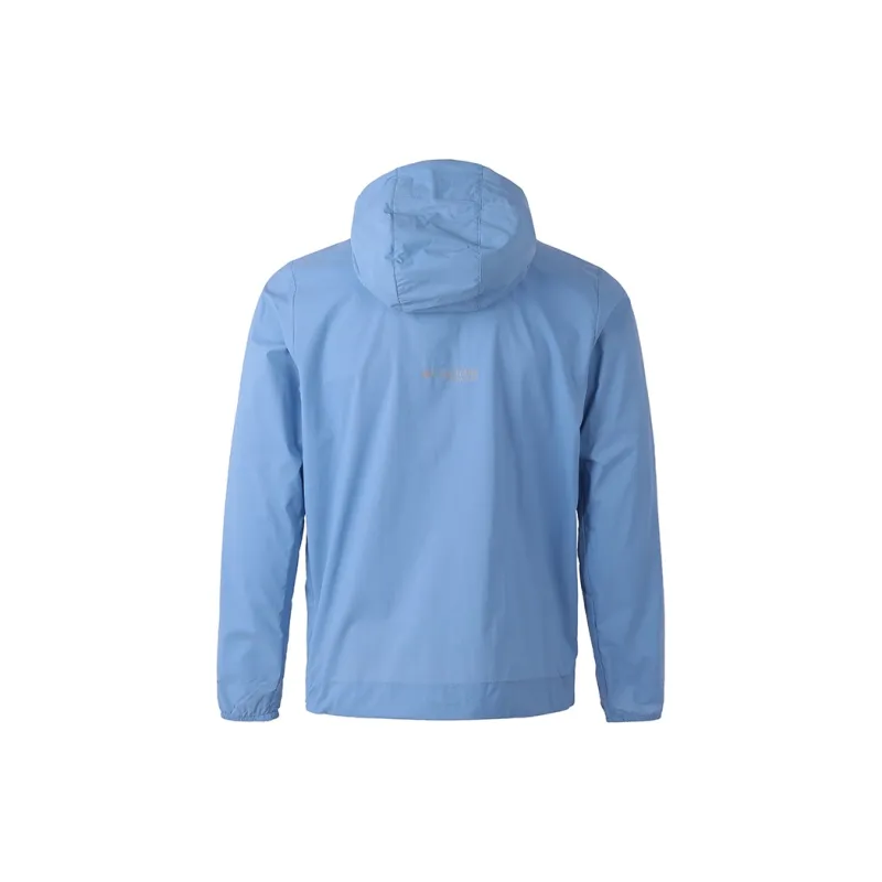 Columbia Breathable Water Resistant Wear Resistant UV Protection Sun Protection Clothing Men's Blue-1