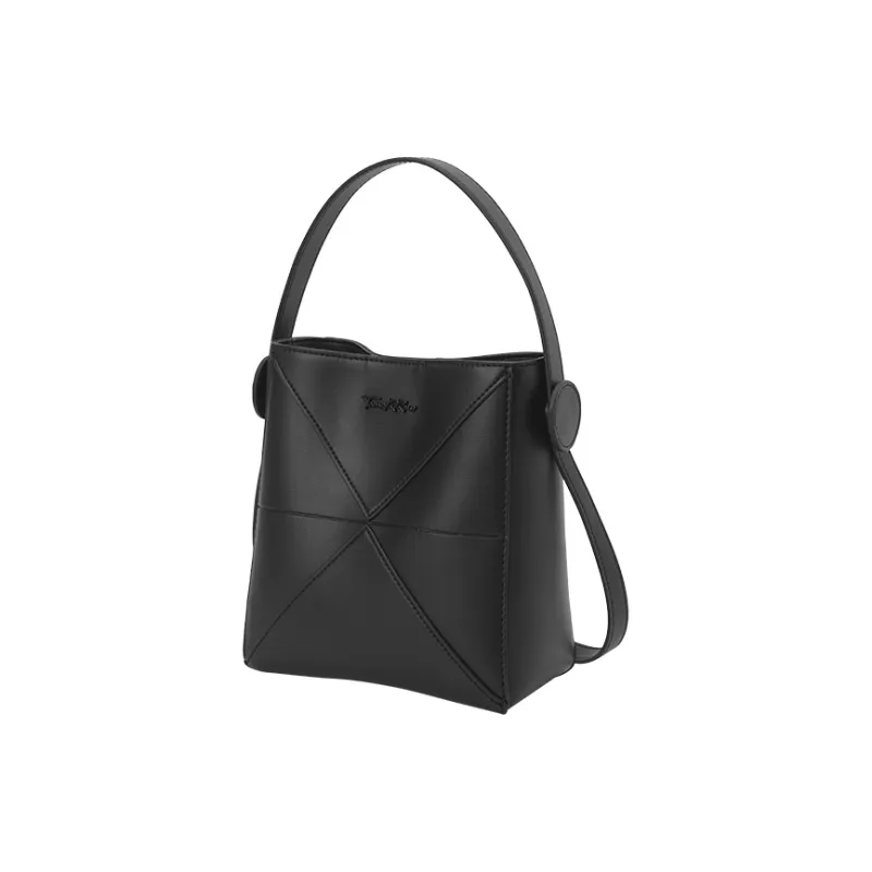 SEM/R PVC Crossbody Bag, Commute Handbag, Shoulder Bag Women's Milk White 10501, Khaki 50604, Caramel Brown 51101-26