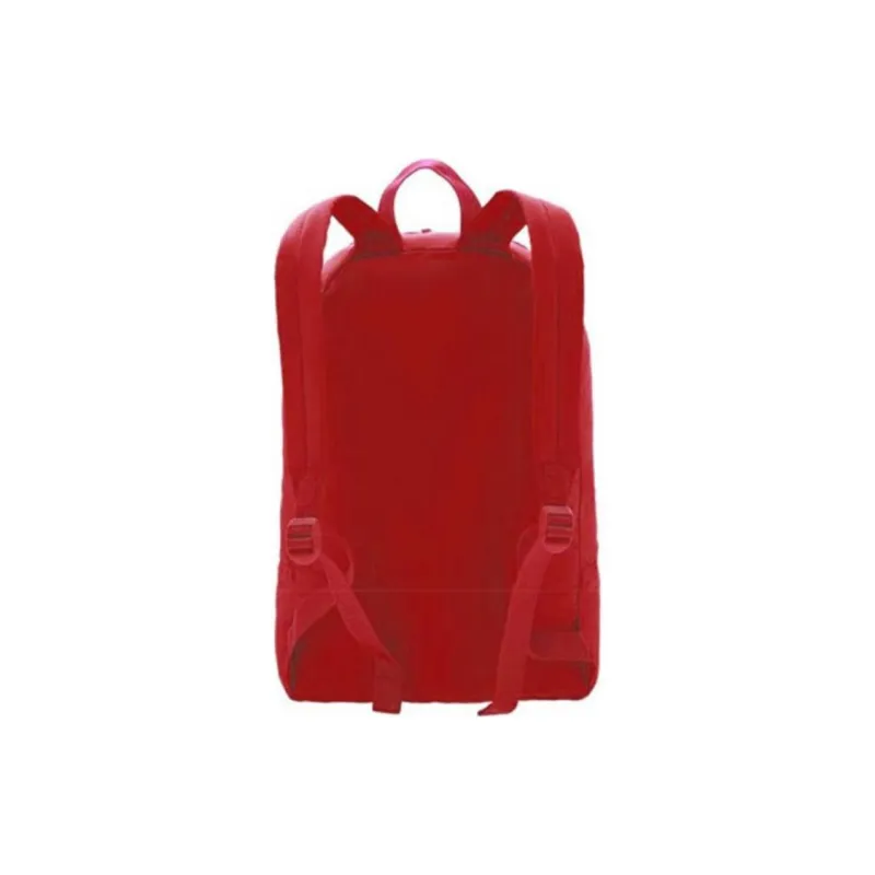 LEXON Polyester Backpack Large Size Unisex Yellow Green/Red-5