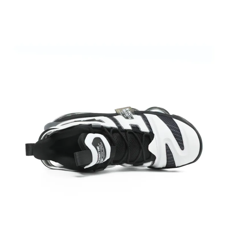 N·HOT Height Increasing Breathable Slip-Resistant High-Top Air Cushion Casual Running Shoes Unisex-10