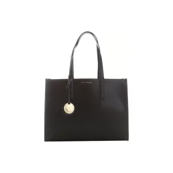 EMPORIO ARMANI Polyurethane Tote Bag, Shopping Bag, Handbag Women's Black