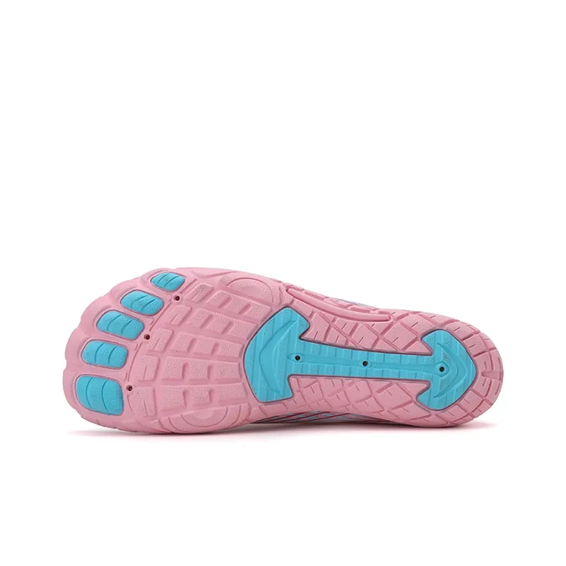 GESENLANG Slip Resistant, Breathable, Quick Dry River Trekking Shoes Women's Pink-5