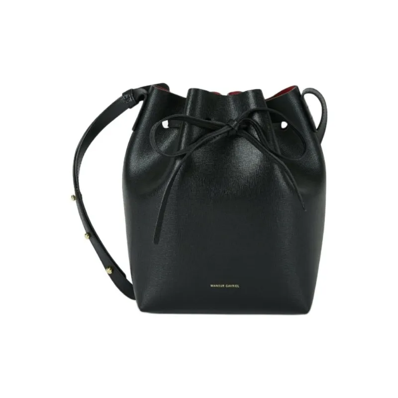 MANSUR GAVRIEL Cow Leather Crossbody Bag Shoulder Bag Women's Black-0