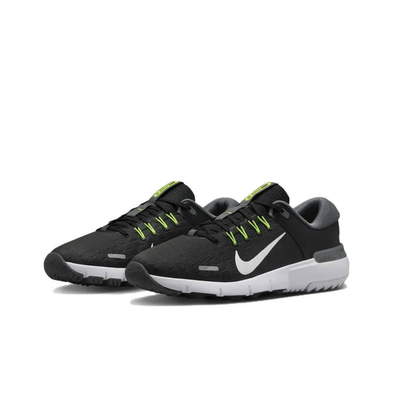 Nike Free Golf Next Nature Black Iron Grey Volt White-2
