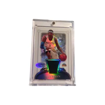 Topps 2007 Bowman Refractor Iverson Worn Jersey Old Refringence, Star Card, Card Product Access Sports Cards 1 Pc