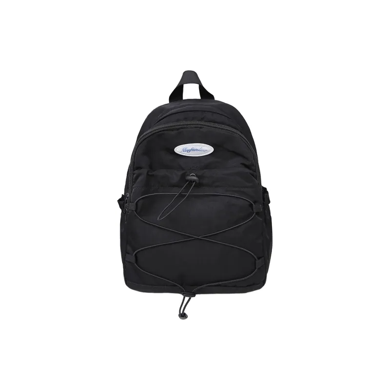 MINLUBAOLUO Nylon Casual Versatile Design Drawstring Backpack For Class Commute Portable Backpack Unisex Multicolor-9