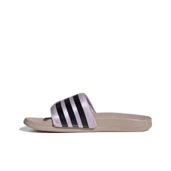 Adidas Adilette Slip-Resistant Quick Dry Slide Slippers Women's Pink Purple Black