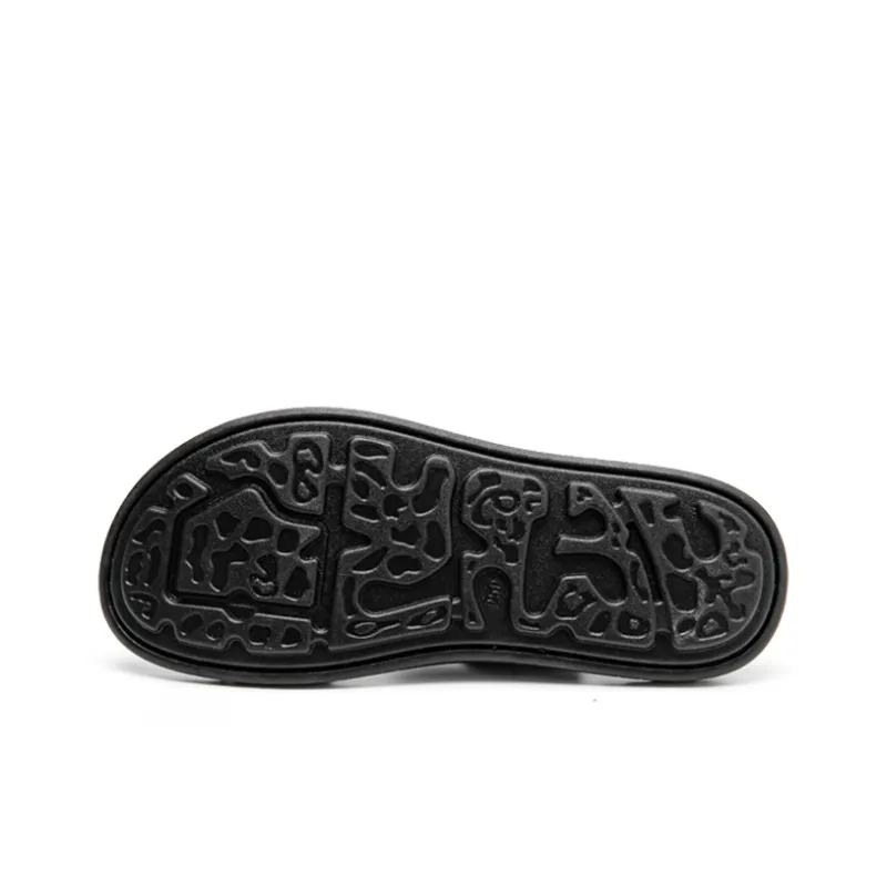 Warrior Casual Chef Shoes Beach Sandals Men's Black-5