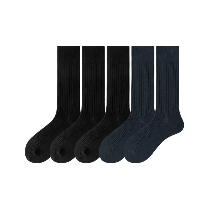 ZEROIN Knee High Socks Men's 5 Pack-23