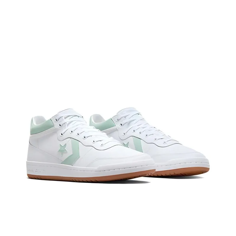 Converse Fastbreak Pro Leather Mid White Sticky Aloe-2