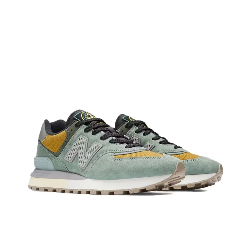 Stone Island X New Balance 574 Legacy Light Green-1
