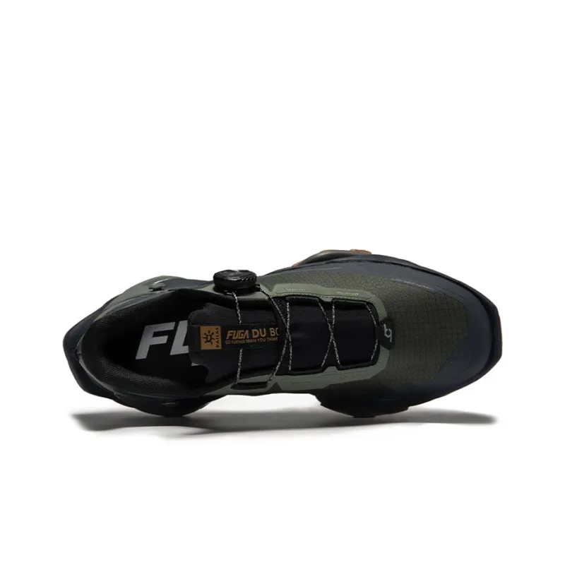KAILAS FUGA DU BOA Running Shoes Men Low Top Army Green/Navy Blue-2