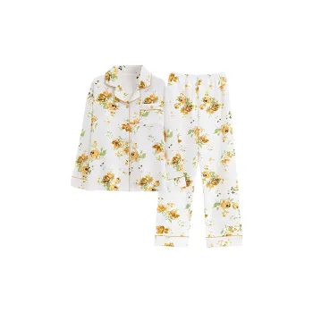 Xiang Ning Pai Pajama Set Women's Fresh White